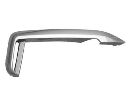 Right Front bumper molding G12; Sedan; w/M Pkg; w/o Shadow Line; Outer Grille Upper Mldg - BMW 740e xDrive 2017-2019