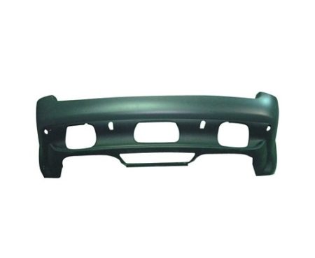 Rear bumper cover w/park distance sensor; prime - BMW X5 2002-2006