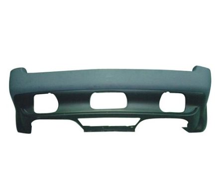 Rear bumper cover w/o park distance sensor; prime - BMW X5 2002-2006