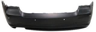 Rear Bumper Cover E90; 3.0L; Sedan; W/O Turbo; W/Park Distance Control; Primed CAPA