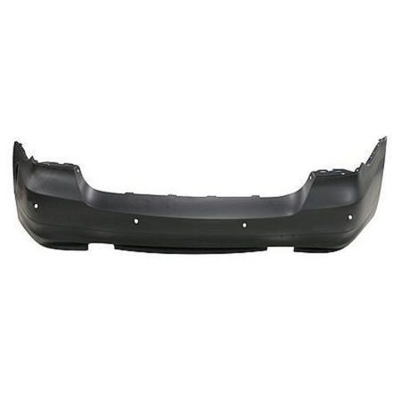 Rear bumper cover E90; Sedan; w/o M Pkg; w/Park Distance Control; prime - BMW 335d 2009-2011