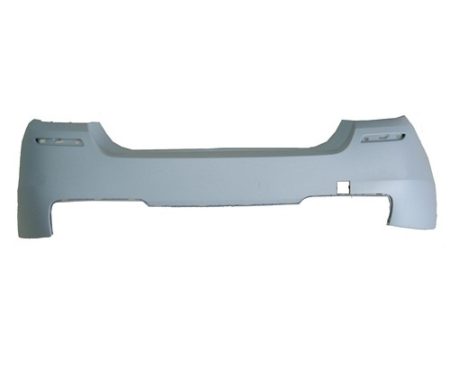 Rear bumper cover F10; Sedan; w/M Pkg; w/o Park Distance Control; prime - BMW 528i 2011-2016