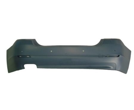 Rear bumper cover F10; Sedan; w/o M Pkg; w/Park Distance Control; prime - BMW 528i 2011-2013