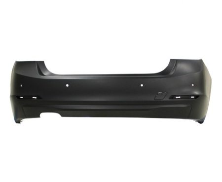 Rear bumper cover F30; Sedan; STANDARD; w/o M Sport Line; w/Park Distance Control; prime - BMW 328i 2012-2015