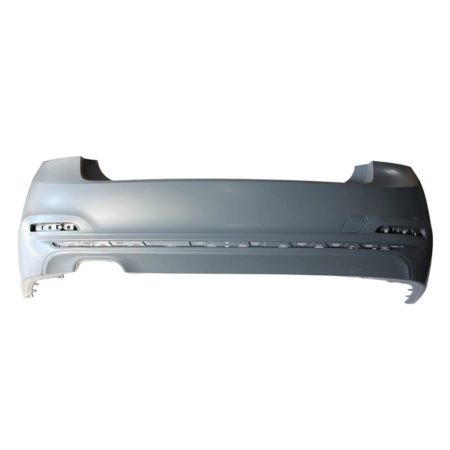 Rear bumper cover F30; SPORT|LUXURY; Sedan; Chrome Trim; w/o PDC; w/o Park Assistent; prime - BMW 328i 2016-2016