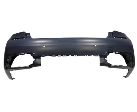 Rear bumper cover G12; w/M Pkg; w/o Park Assist; prime - BMW 740i 2016-2019