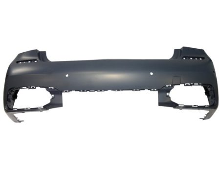 Rear bumper cover G12; w/M Pkg; w/Park Assist; prime - BMW 740i 2016-2019