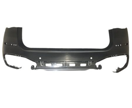 Rear bumper cover F48; w/M Pkg; w/Park Distance Control; prime - BMW X1 2016-2022