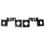 Rear bumper repair kit F10; Sedan; w/M Pkg; Sensor Bracket Kit - BMW 528i 2011-2016