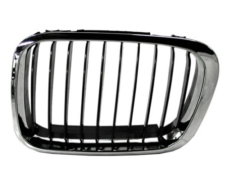Grille assy 4dr sedan/4dr wagon; hood mounted; left; bright - BMW 323i 1999-2000