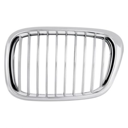 Grille assy 4dr sedan; left side; bright & black - BMW 540i 2001-2003
