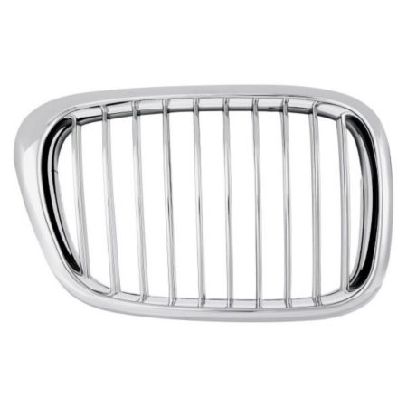 Grille assy 4dr sedan; right side; bright & black - BMW 540i 2001-2003