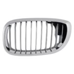 Grille assy 2dr coupe/convert; hood mounted; left side; bright; from 3/03; bright/black - BMW 330Ci 2003-2006