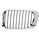 GRILLE LH; BLACK/CHROME; 3 SERIES COUPE/CONVERTIBLE 2000-2003 (TO 03/2003)