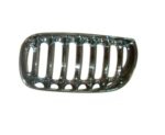 Grille assy LH; To 9-06; Chrome - BMW X3 2004-2006