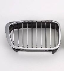 Grille assy E46; Sedan/Wagon; Black; RH - BMW 323i 1999-2000