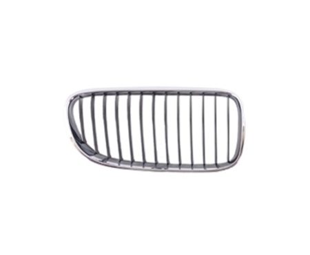 Grille assy E92|E93; Coupe/Conv; LH; w/M Pkg; w/o M Pkg & w/o Chrome Frame; Chrome/Blk - BMW 328i 2011-2013