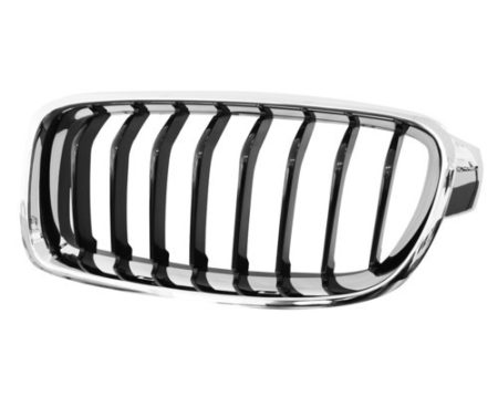 Grille assy F30; SPORT|M SPORT; Chrome Trim; LH - BMW ACTIVEHYBRID 3 2013-2015