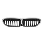 Grille assy G20; Sedan; w/Sport Line; w/Shadow Line; w/o Surround View - BMW 330i 2019-2022