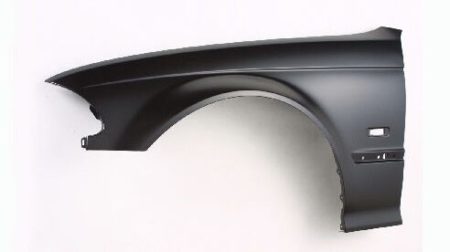 Left Front fender assy 4dr sedan/4dr wagon; E46 - BMW 323i 1999-2000