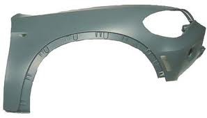 Right Front fender assy E70; w/o H/Lamp Washers - BMW X5 2007-2010
