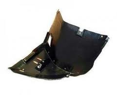 Left Front fender splash shield plastic liner; w/convertible/2dr coupe - BMW 323i 1999-2006