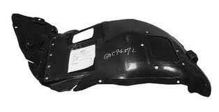 Left Front fender splash shield E90|E91; 2.5L/3.0L; Sedan/Wagon; Front - BMW 325i 2006-2006