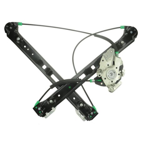 Left Front door glass regulator E46; Sedan/Wagon; Regulator & Motor Assy - BMW 323i 1999-2006