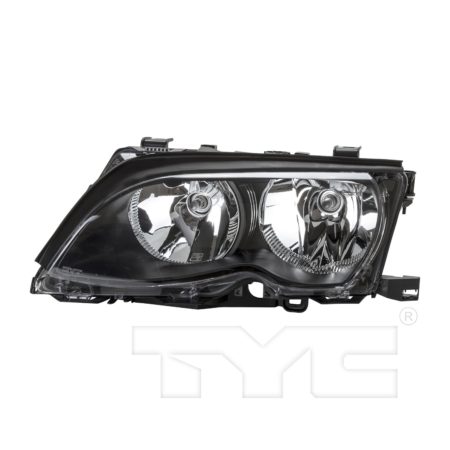 Left Headlamp assy composite 4dr sedan; w/halogen lamps - BMW 325i 2002-2005
