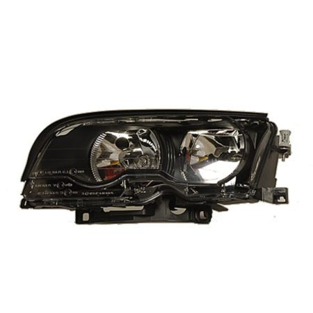 Left Headlamp assy composite 2dr coupe/convert; w/halogen lamps; to 3/03 - BMW 325i 2002-2006