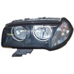 Left Headlamp assy composite Halogen - BMW X3 2007-2010