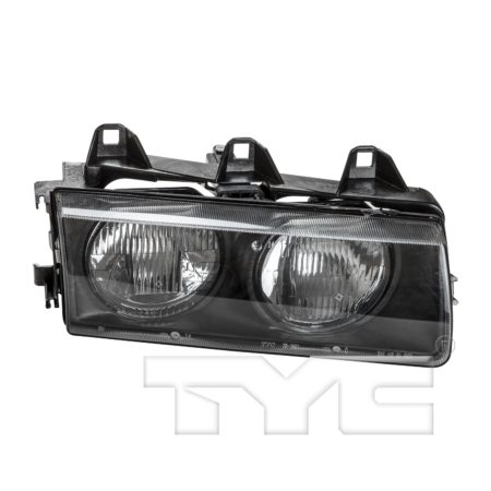 Right Headlamp assy composite 2dr coupe/convertible - BMW 323i 1998-1999