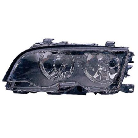 Right Headlamp assy composite 2dr coupe; w/halogen lamps; E46 - BMW 323i 1999-2000