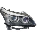 Right Headlamp assy composite w/halogen - BMW 528i 2008-2010