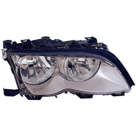 Right Headlamp assy composite Halogen; Coupe/Conv; w/Titanium Trim - BMW 330i 2002-2005