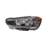 Left Headlamp lens/housing F48; Halogen - BMW X1 2016-2022
