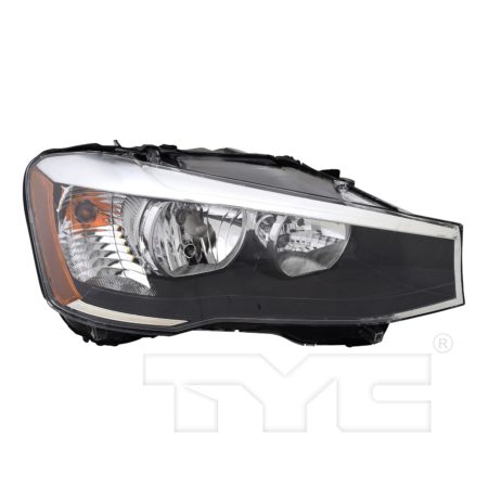 Right Headlamp lens/housing F26; Halogen - BMW X4 2015-2018