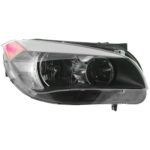 Right Headlamp lens/housing E84; Halogen - BMW X1 2013-2015