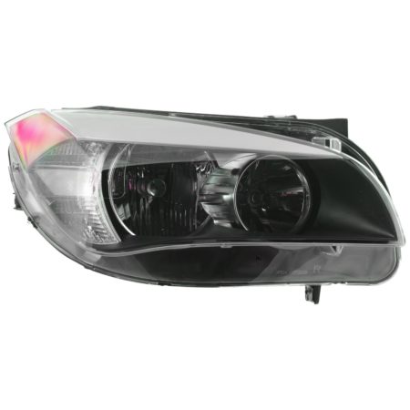 Right Headlamp lens/housing E84; Halogen - BMW X1 2013-2015