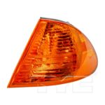 Left Parklamp assy park/signal/marker combo; 4dr sedan/4dr wagon; E46; w/amber lens - BMW 323i 1999-2000