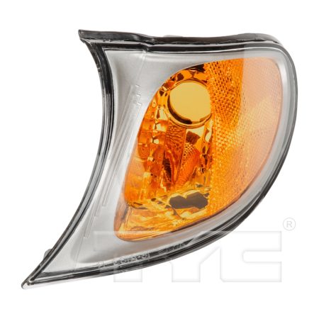 Left Parklamp assy park/signal/marker combo; 4dr sedan; w/bright trim; titanium - BMW 325i 2002-2005