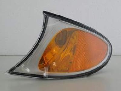 Right Parklamp assy park/signal/marker combo; 4dr sedan; w/bright trim - BMW 330i 2002-2005