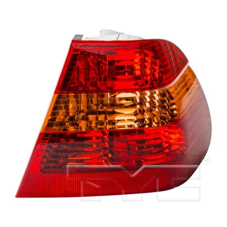 Right Taillamp assy 4dr sedan; E46; outer; w/amber & red lens - BMW 330i 2002-2005
