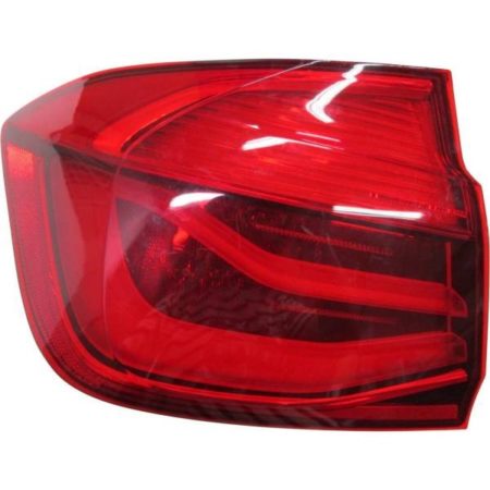 Left Taillamp assy outer F30; Sedan; Lens/Housing - BMW 340i 2016-2018