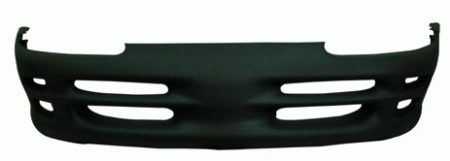 Front bumper cover base model; w/o fog lamp holes; prime - DODGE INTREPID 1998-2004