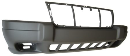 Front bumper cover Grand Cherokee Laredo; w/Fog Lamps; Dark Gray - JEEP GRAND CHEROKEE 1999-1999
