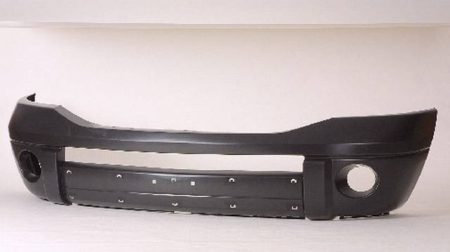 Front bumper cover w/o Chrome; w/Chrome Insert; prime - DODGE RAM 2500 2006-2008