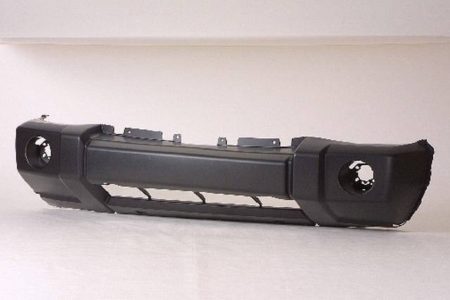 Front bumper cover code X8; w/o bright; w/fog lamps; prime - JEEP COMMANDER 2006-2006