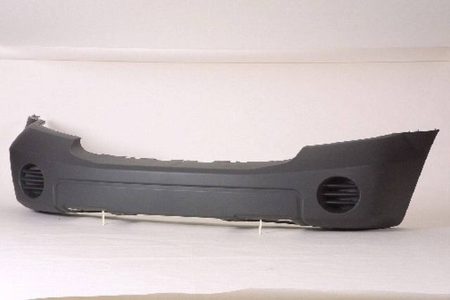 Front bumper cover w/tow hooks; gray - DODGE DURANGO 2007-2009