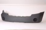 Front bumper cover w/o Tow Hooks; Gray - DODGE DURANGO 2009-2009